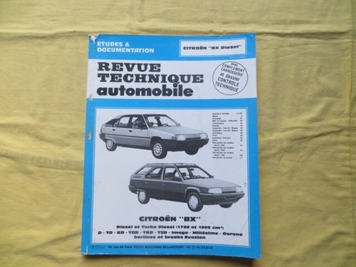 Citroën diesel étude - bx,