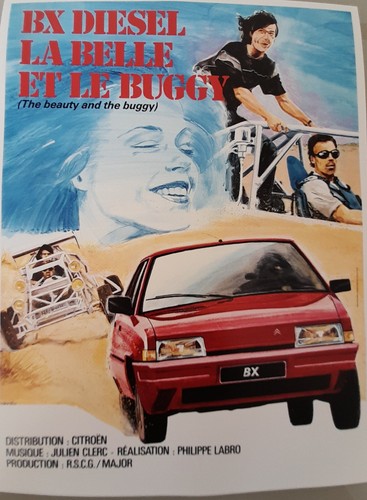 Affiche poster citroen bx - -,