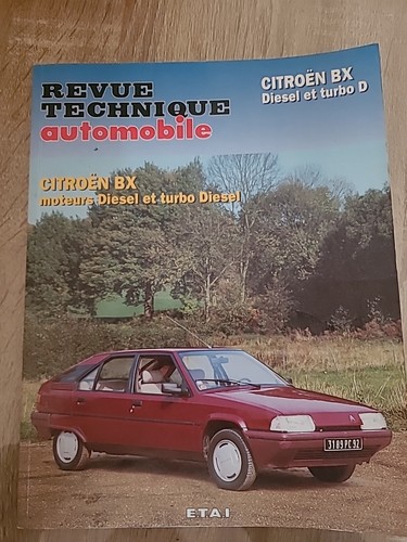 Revue technique citroën - technique, bx