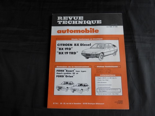 Revue technique - revue,