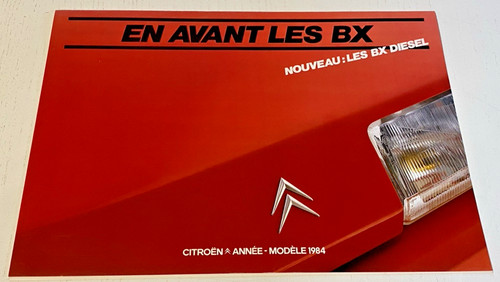 Brochure publicitaire citroen - brochure,