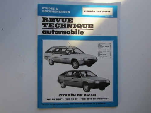 Citroën diesel revue - citroën, bx
