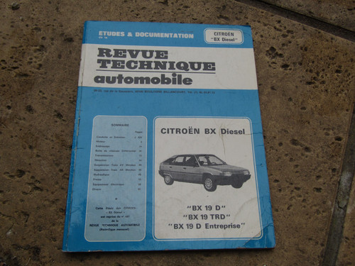 Revue technique automobile - technique,