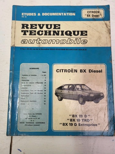 Revue technique automobile - revue,
