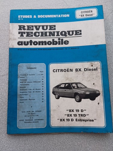 Rta revue technique automobile - rta,