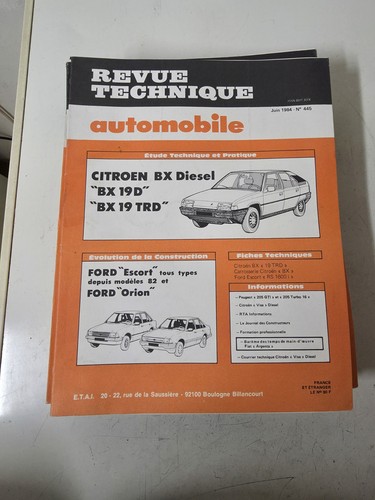 Revue technique - revue,